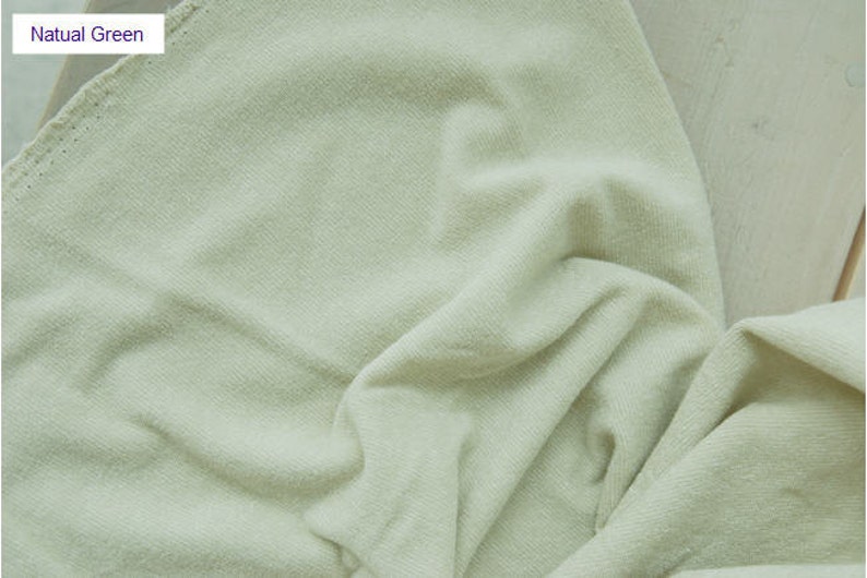 Organic Cotton Terry Cloth Knit Fabric in 3 Colors by the Yard Etsy