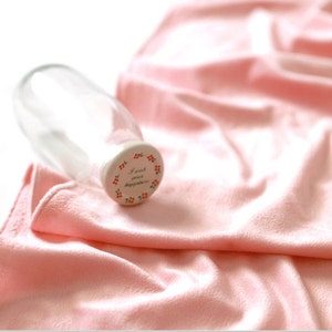 1 mm Smooth Cuddle Minky Fabric Peach Pink, Quality Korean Fabric By the Yard 49307 / 58980 image 4