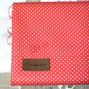 Mezcla de algodón laminado de 2 mm, serie Tiny Dot en rojo 46214 imagen 2