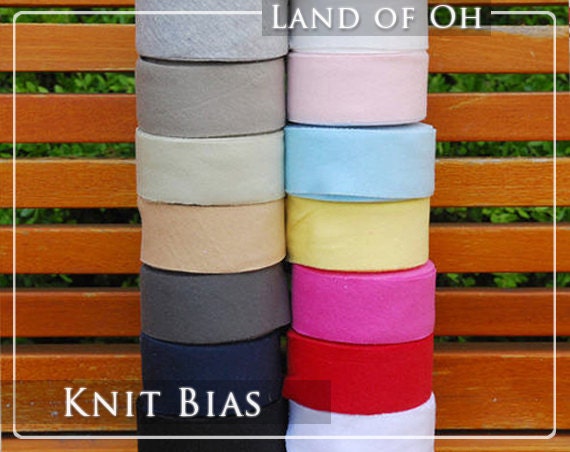 knit bias tape