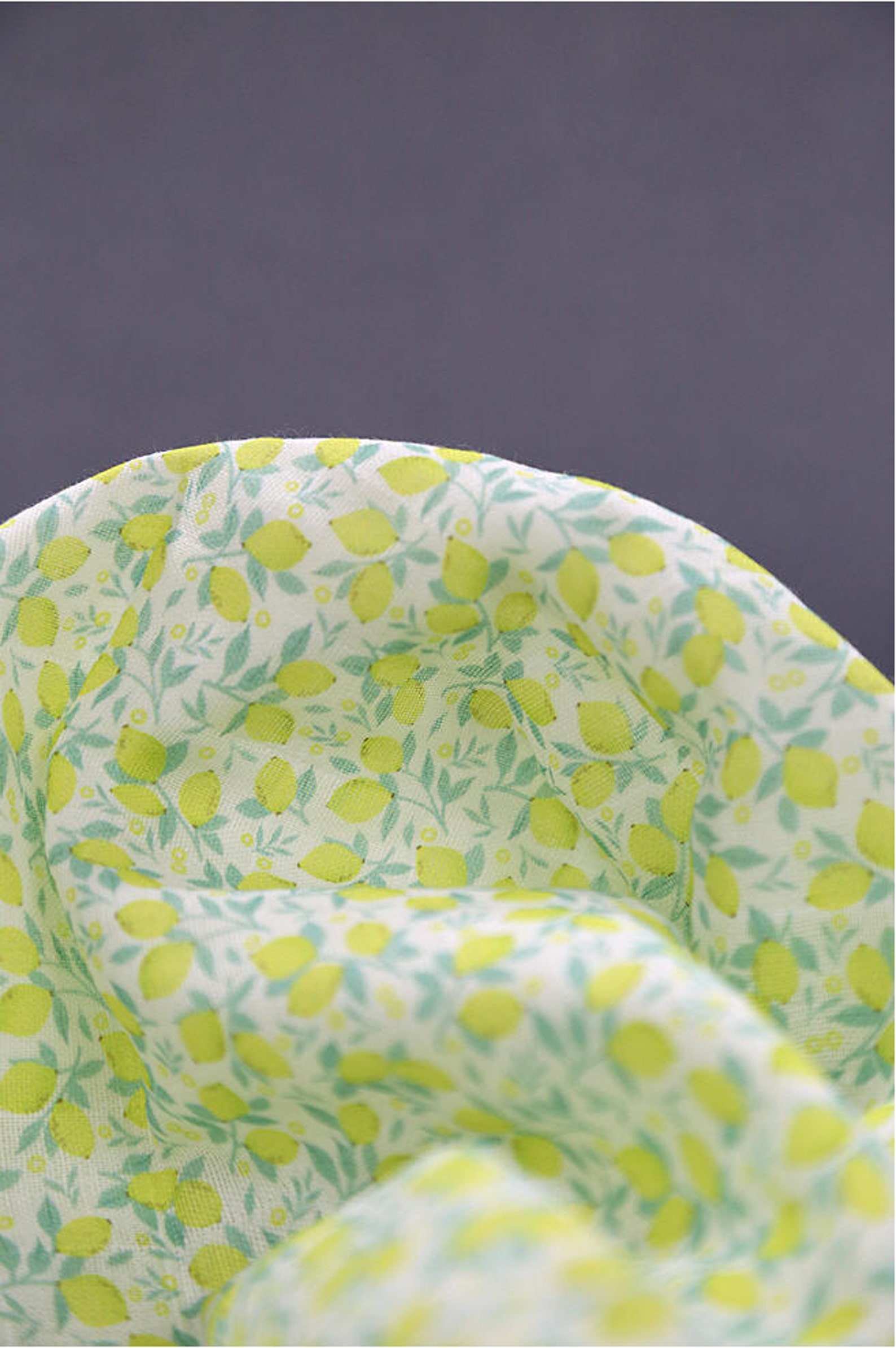 Lemons Cotton Double Gauze Fabric 59 Inches Wide by the Etsy UK