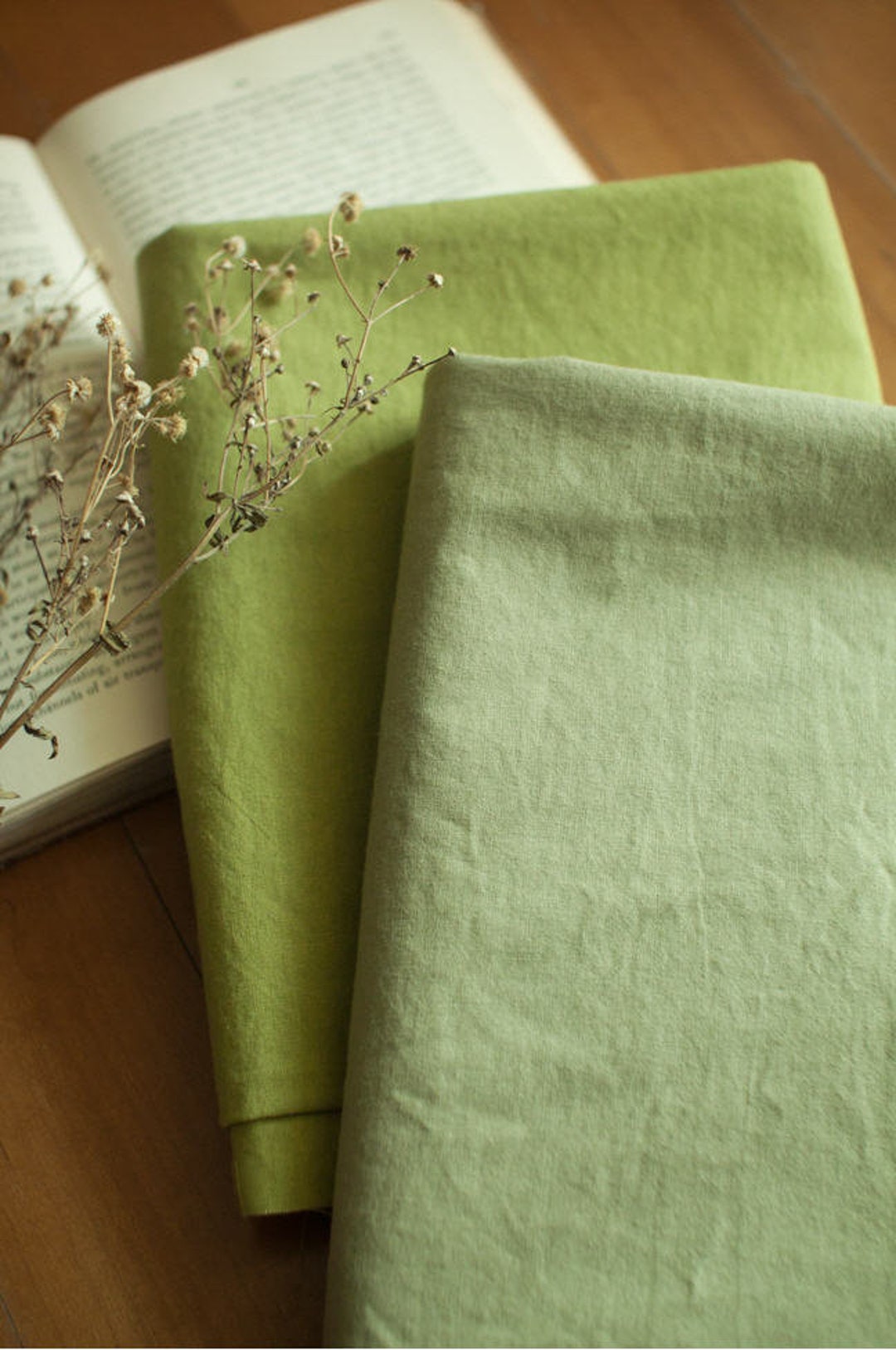 Tela verde, tela verde hiedra, tiro de algodón, tela sólida verde, tela de  algodón sólido, básicos de algodón, por Benartex, 9636-45