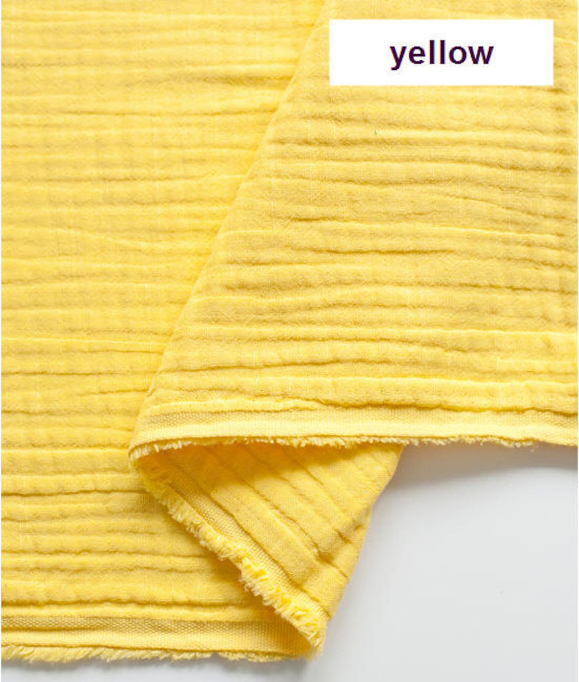 Wrinkled Gauze Triple Gauze Crinkle Gauze Sky Blue Etsy