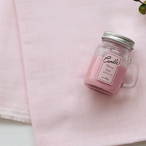 Organic Cotton Double Gauze - Pink - GOTS Certified - By the Yard 9693-1