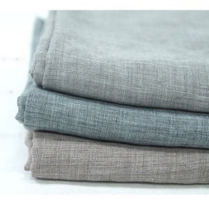 Soft Cotton Blend Gauze Fabric, Washing Gauze, Gray Gauze, Brown Gauze - 57 Inches Wide - By the Yard / 86293