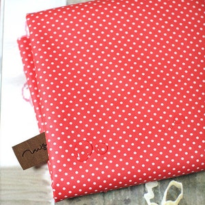 Mezcla de algodón laminado de 2 mm, serie Tiny Dot en rojo 46214 imagen 1