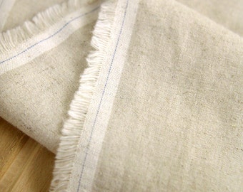Linen Blend Cotton Linen Prewashed - Natural Beige - 57" Wide - By the Yard 69720 GJ