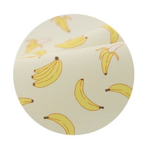 Bananas Cotton Fabric - Digital Printing - By the Yard 85777
