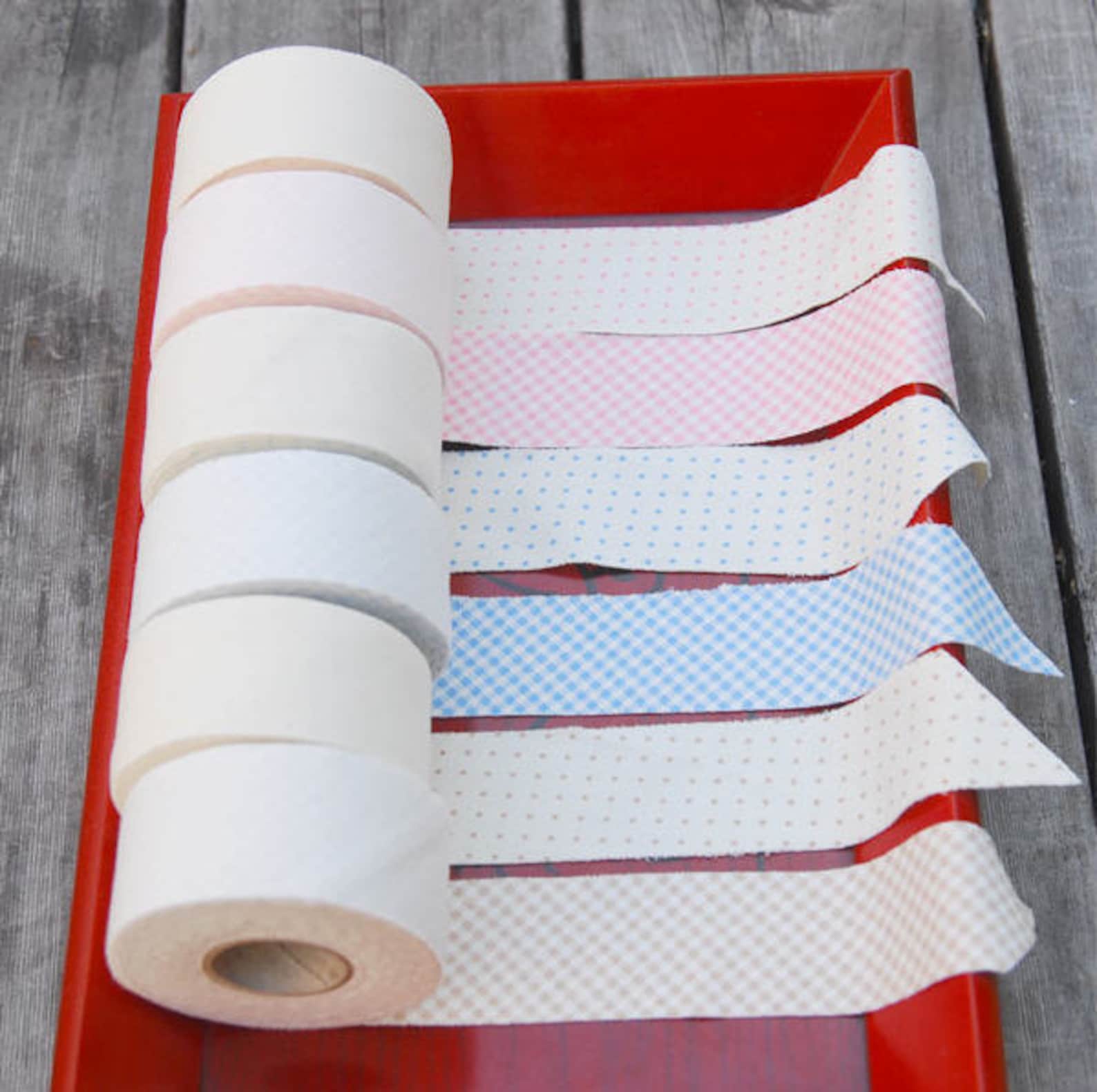 Organic Cotton Jersey Knit Bias Tape in 6 Colors 3.8 Cm Wide Etsy