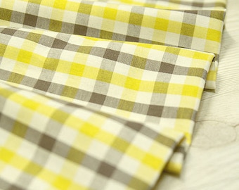 Yarn Dyed Plaid Cotton Fabric - 44