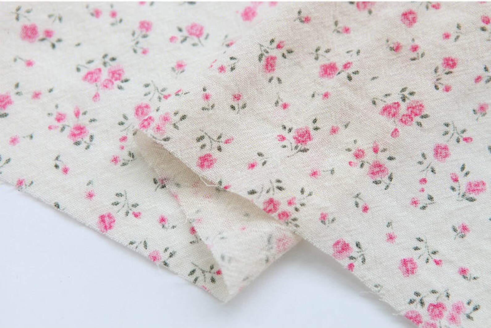 Flowers Cotton Gauze Fabric Floral Gauze Fabric Cotton Gauze Etsy UK