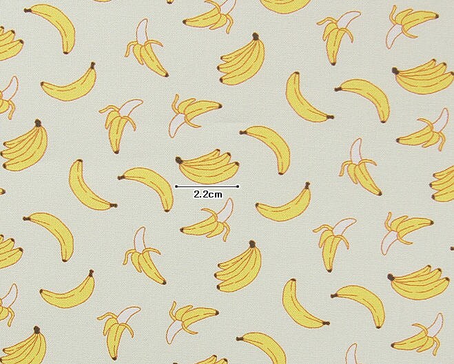 Bananas Cotton Fabric Digital Printing by the Yard 85777 | Etsy