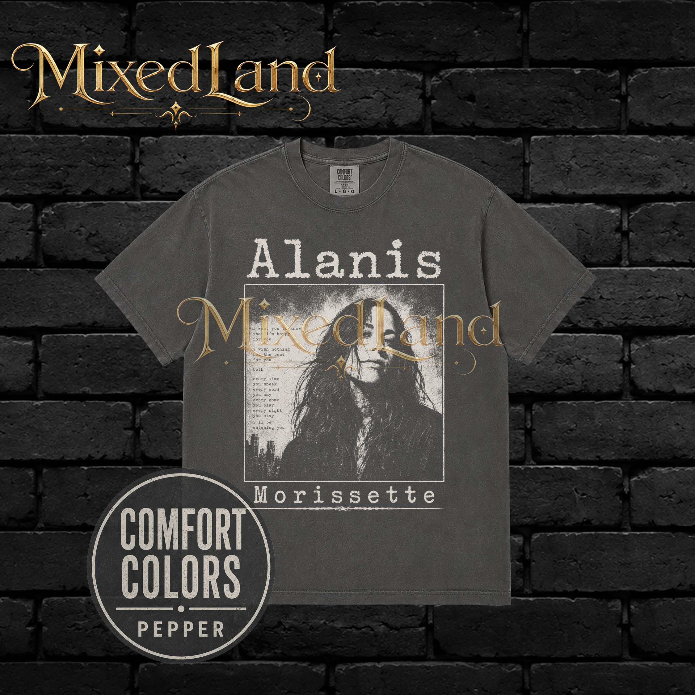 Alanis Morissette Vintage Tshirt - Etsy