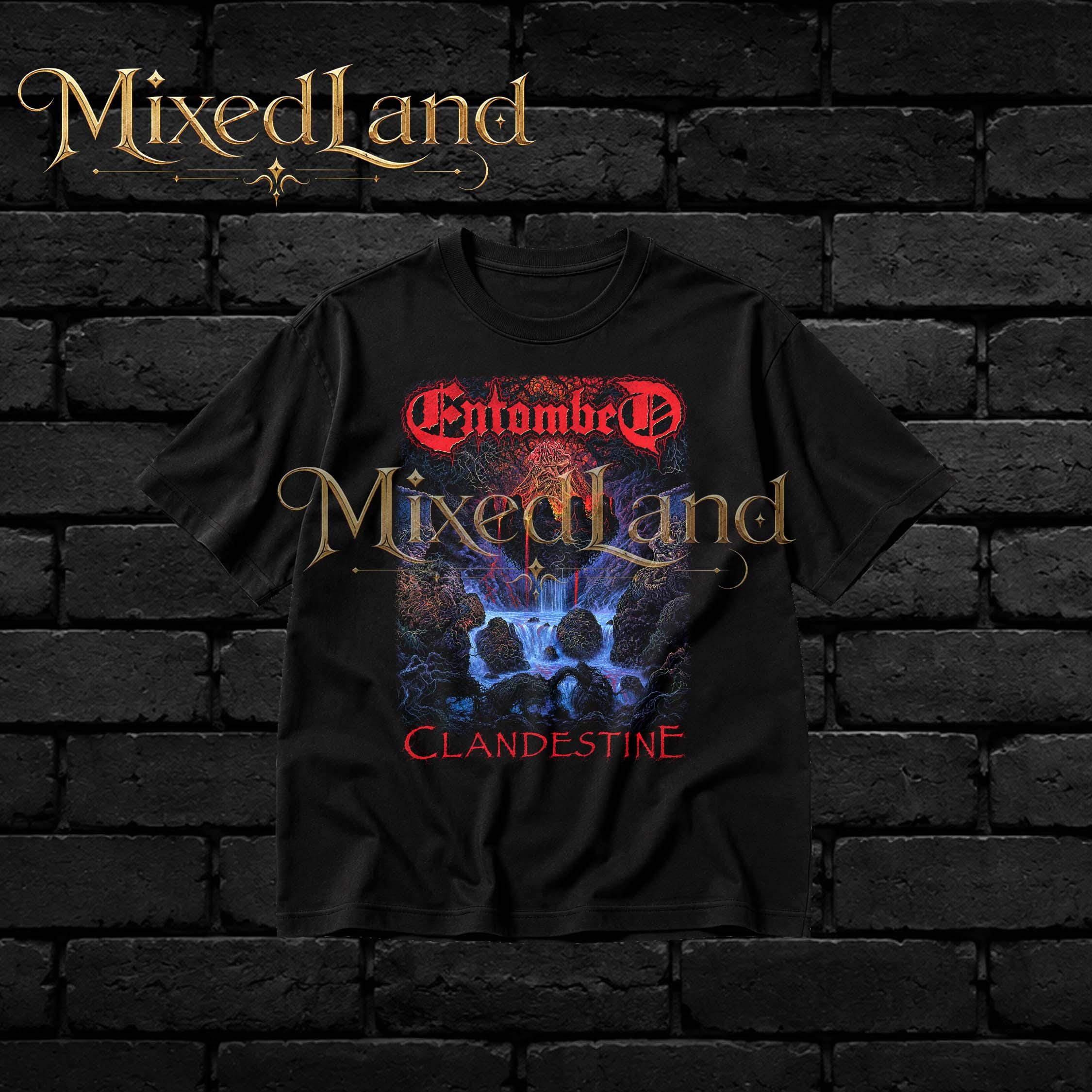 Entombed Clandestine T Shirt - Etsy