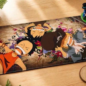 Ace One Piece Playmat - Etsy