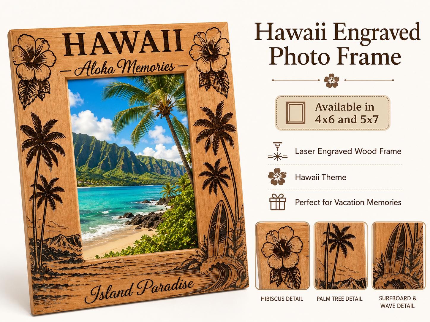 Hawaiian picture frames - Etsy 日本