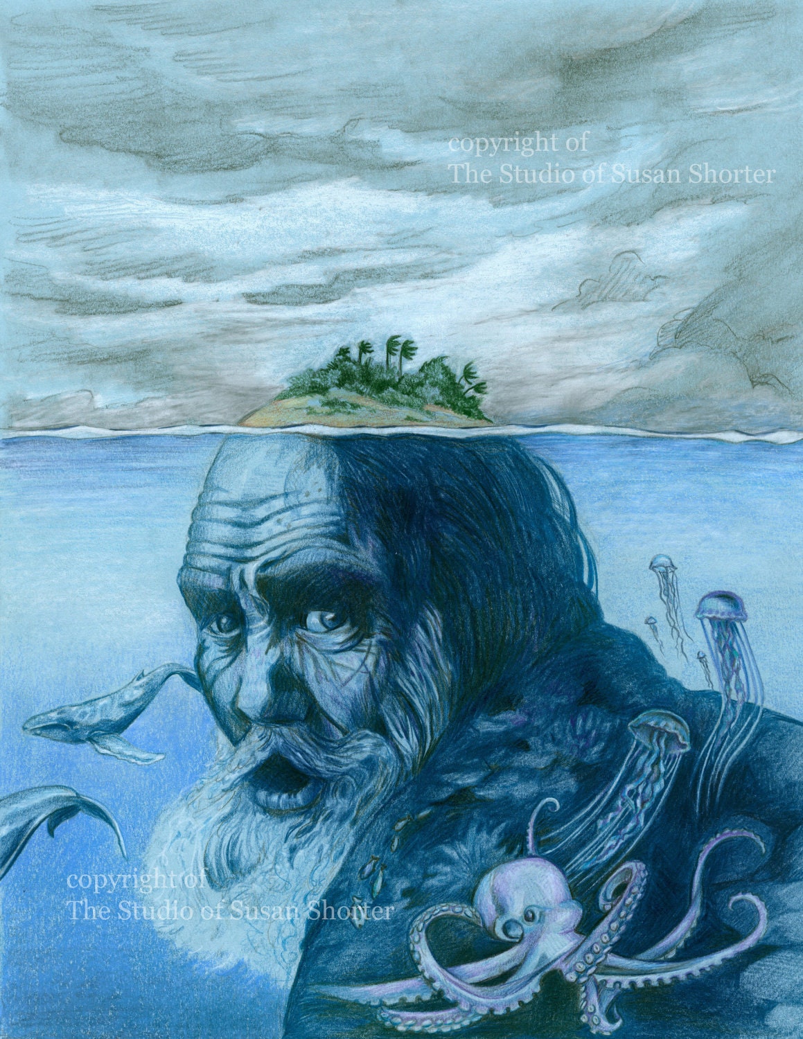 The Old Man and the Sea - Etsy