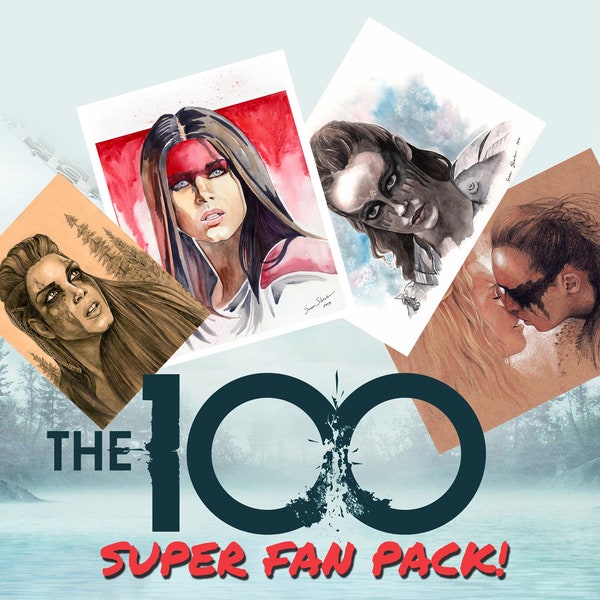 The 100 Superfan Print Bundle