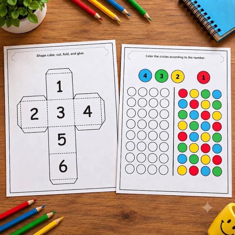 Kids Learning Activity Worksheets, Printable Preschool Toddler Games ...