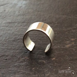 Sterling Silver Ear Cuff Earring, Silver jewellery, Silver jewelery