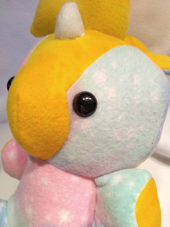 space unicorn plush