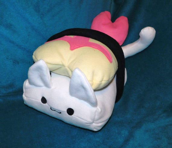 cat sushi plush