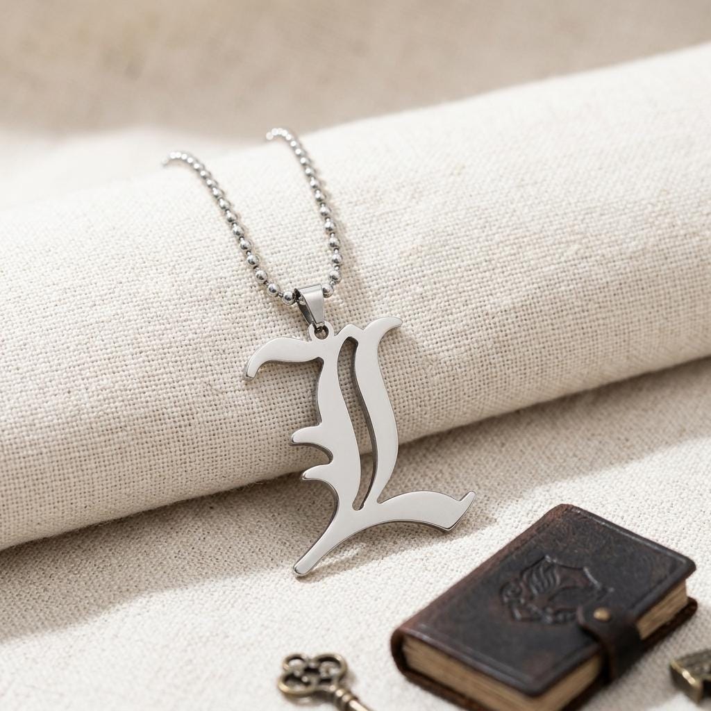 Deathnote Necklace - Etsy Canada