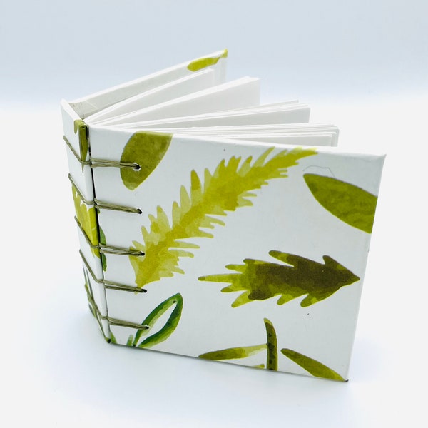 Green Leaves Mini Journal - Spectrum Collection