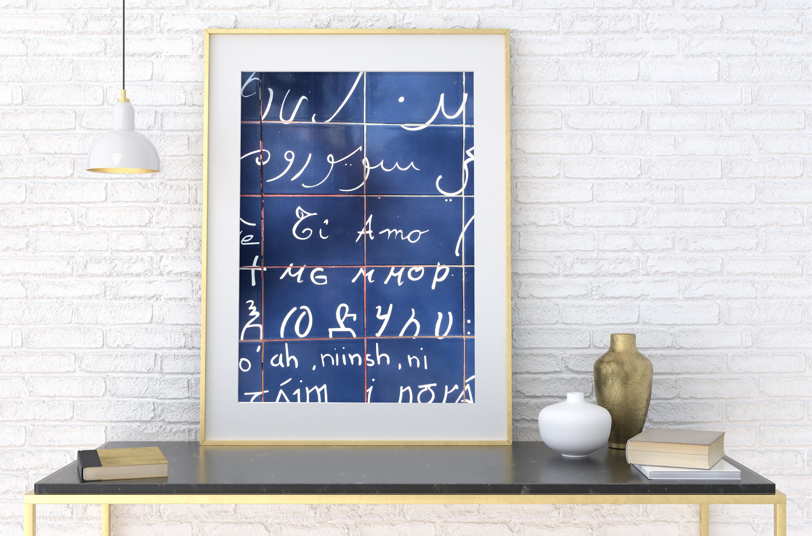 I Love You Wall Paris France Montmartre Photography Print Wall Etsy