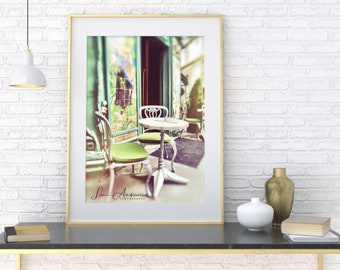 Paris France Bistro Street Fine Art Print Wall Art Home Decor Paris France World Travel Photography