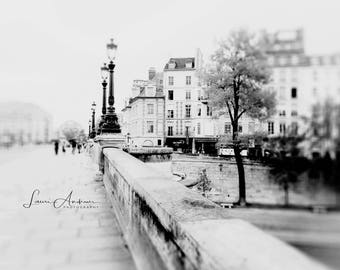Paris France Street Bridge Fine Art Print Wall Art Home Decor Paris France World Travel Photography