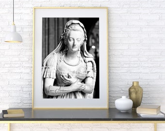 Marie Antoinette Paris France Fine Art Photography Home Decor Black and White Photography