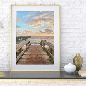 Florida Coastal Shore Flagler Beach Fine Art Photography Home Decor Photography Wall Art