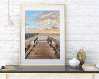 Florida Coastal Shore Flagler Beach Fine Art Photography Home Decor Photography Wall Art