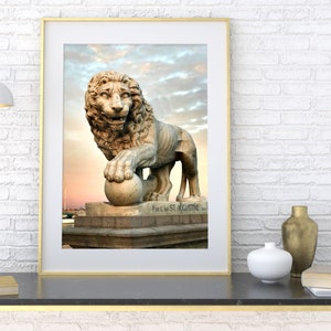 St. Augustine Florida Bridge of Lions Fine Art Photography Home Decor Wall Print