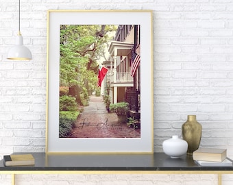 Savannah Walks Southern Georgia Architecture Fine Art Photography Home Decor Photography Wall Art Coastal Historic South