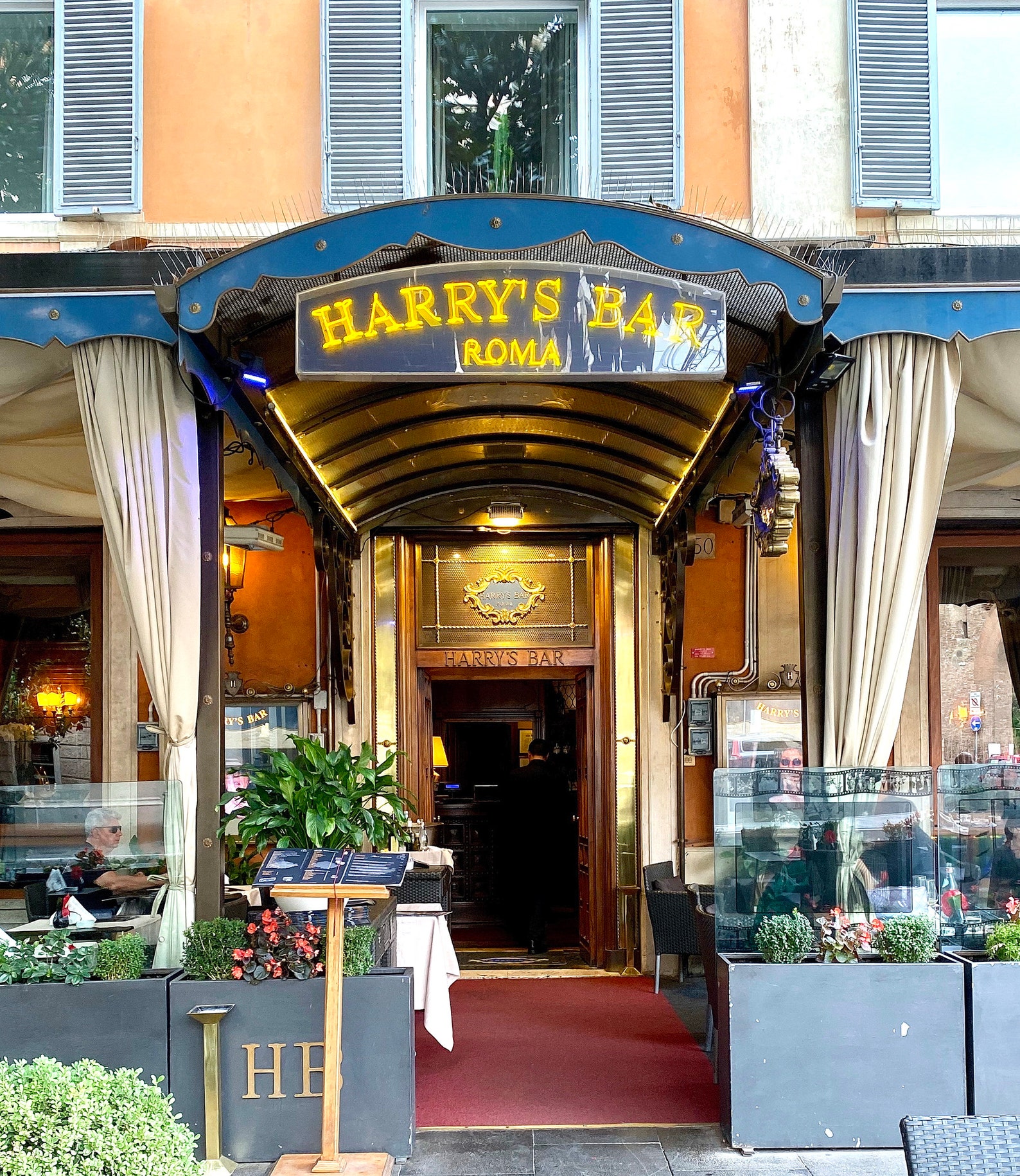 Rome Photography Harrys Bar Print Art, Home Decor, Fine Art Photography ...
