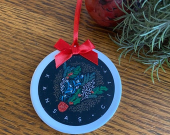 Kansas City Shuttlecock Ornament