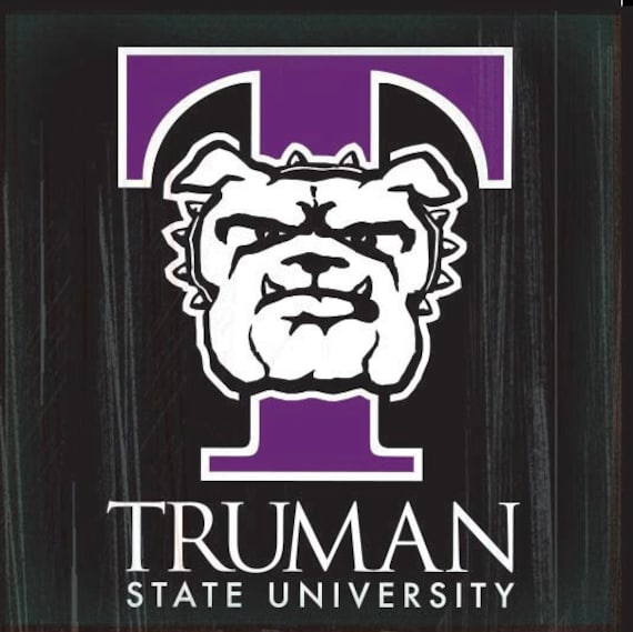 Truman State Coaster Collection Logo on Black single Stone Etsy