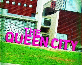Cincinnati Collection: The Queen City  Sign
