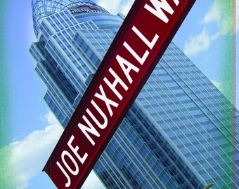 Cincinnati Collection: Joe Nuxhall sign & the Queen