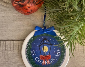 St. Charles, Missouri Christmas Ornament