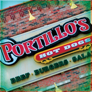 Chicago Coaster Collection: Portillos (single stone coaster)