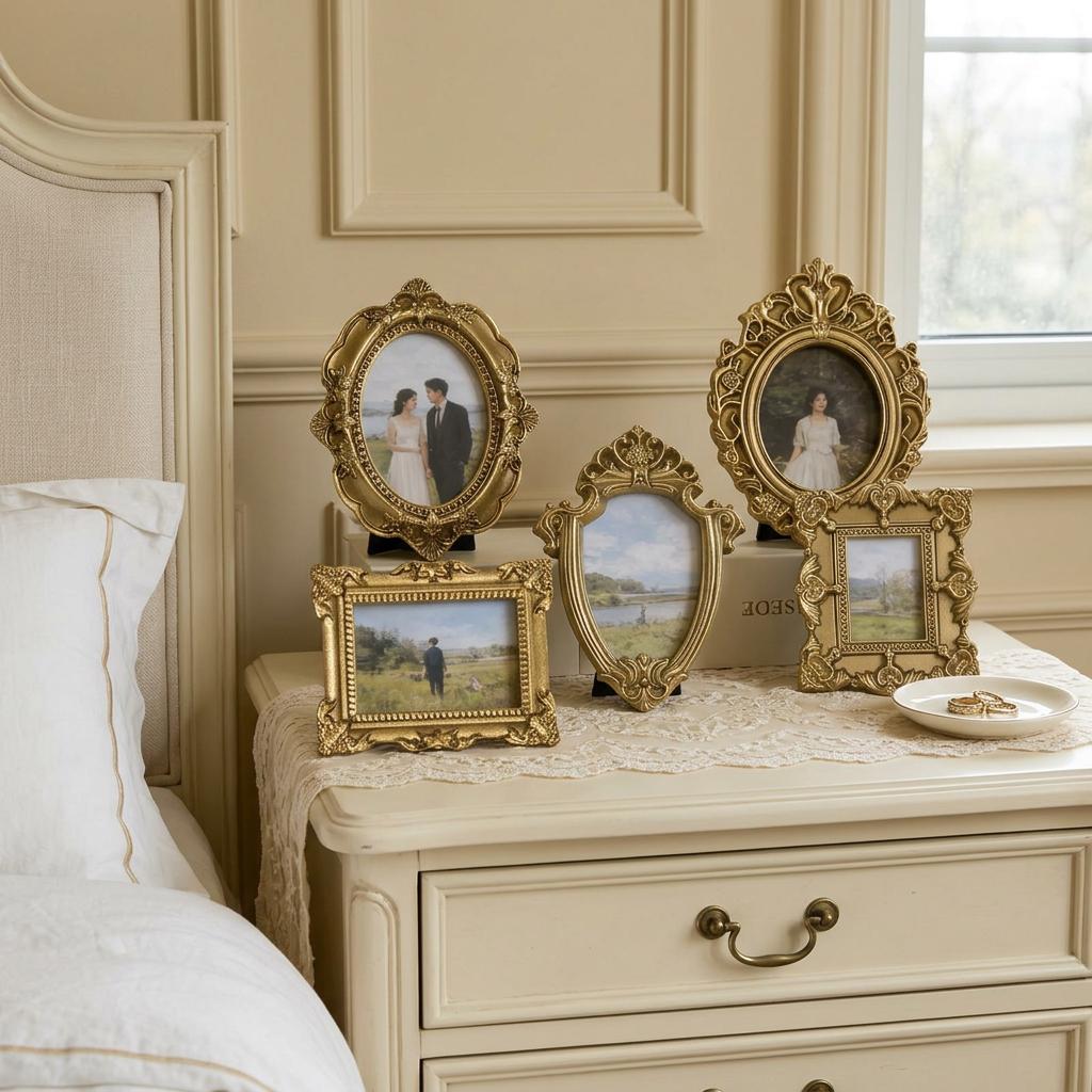 Vintage Mini Picture Frame Set - Etsy