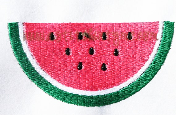 Items similar to watermelon machine embroidery design on etsy Items similar to watermelon machine embroidery design on etsy