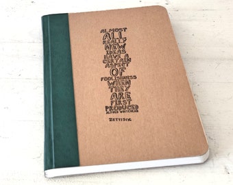 Hardcover Art Journal mit Aquarellpapier, Pocket Travel Journal Skizzenbuch, Neue Ideen Notizbuch, Urban Sketchers Geschenk, Backpack Journal