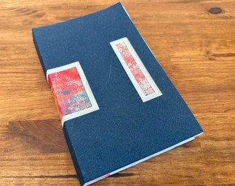 Handmade Artist Journal Notebook, Art Blank Book Diary, Mixed Media Collage Sketchbook, Gratitude Journal Memory Book, Limited Series Gift