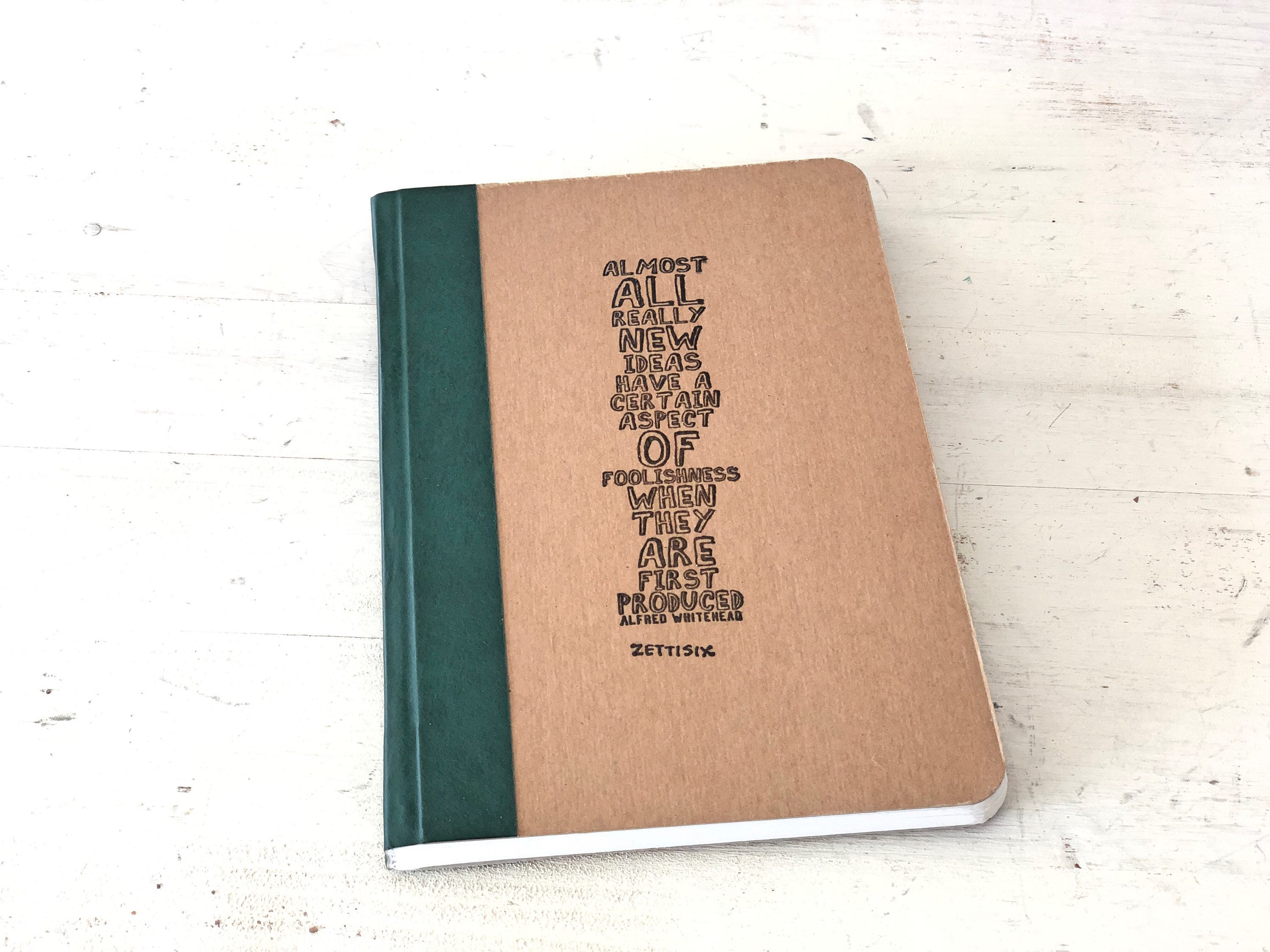 Cotton Watercolor Journal Sketchbook Travel Journal Artist blank book –