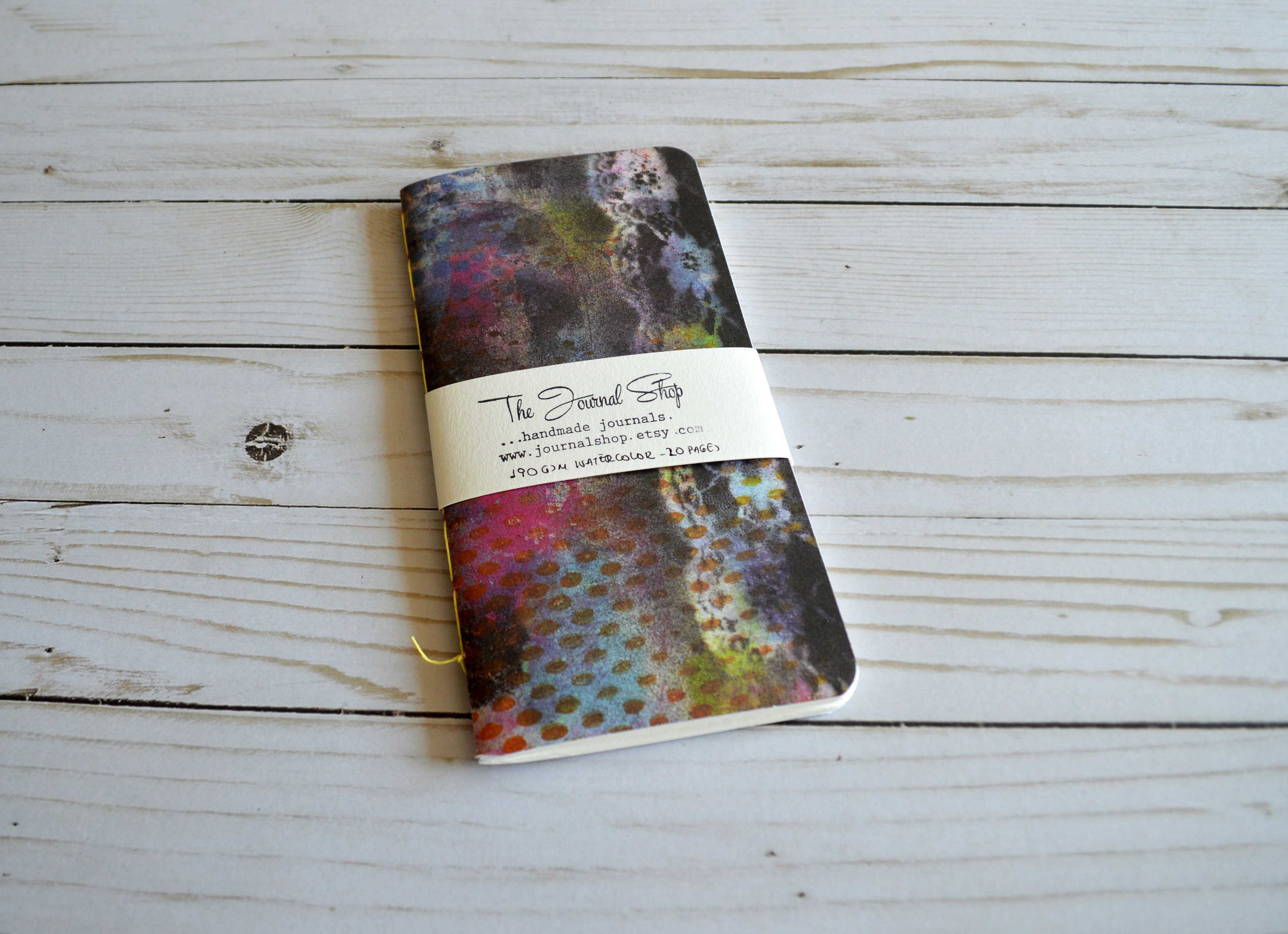 Watercolor Travelers Notebook Insert Refill, Artist Pocket Sketchbook,  Small Blank Book With 190gsm Fabriano Watercolor 