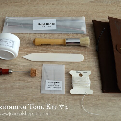 Bookbinding Tool Kit Gift Set for Bookbinders Booklover Tool Etsy